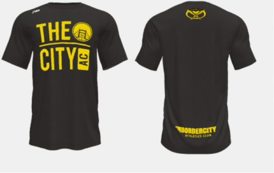 Men's "THE CITY AC" T-Shirt - Black